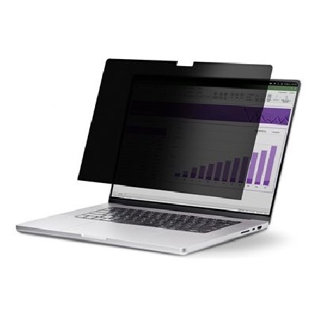 StarTech.com 14-inch MacBook Pro 21/23 Laptop Privacy Screen, Removable and Reversible Anti-Glare Privacy Filter, Magnetic