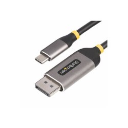 StarTech.com 10ft (3m) USB-C to DisplayPort Adapter Cable, 8K 60Hz - Kabel adaptéru - USB-C (M) do DisplayPort (M) s jazýčkem