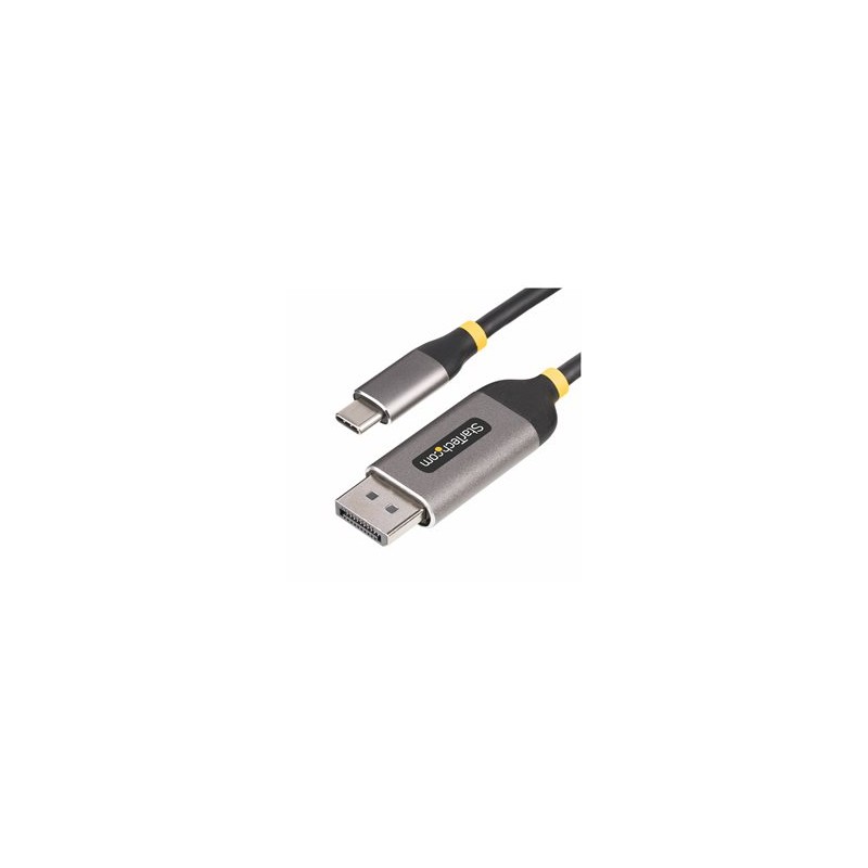 StarTech.com 10ft (3m) USB-C to DisplayPort Adapter Cable, 8K 60Hz - Kabel adaptéru - USB-C (M) do DisplayPort (M) s jazýčkem