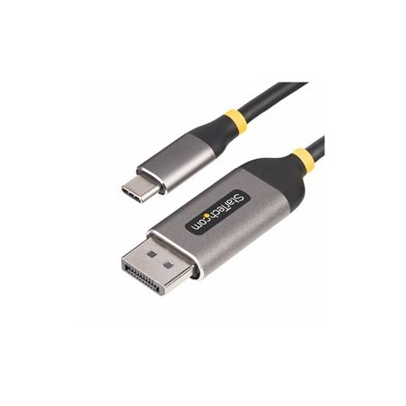 StarTech.com 10ft (3m) USB-C to DisplayPort Adapter Cable, 8K 60Hz - Kabel adaptéru - USB-C (M) do DisplayPort (M) s jazýčkem