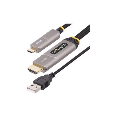 StarTech.com 30ft (9.15m) USB-C to HDMI 2.0 Active Optical Cable, 4K 60Hz - HDMI kabel - USB-C s piny (male) do HDMI, USB