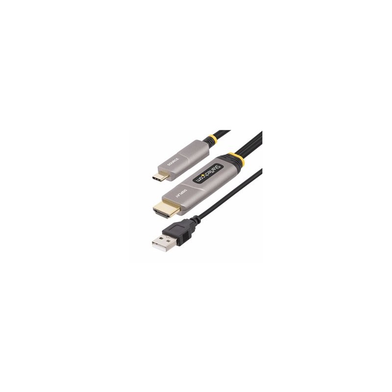StarTech.com 50ft (15.2m) USB-C to HDMI 2.0 Active Optical Cable, 4K 60Hz - HDMI kabel - USB-C s piny (male) do HDMI, USB
