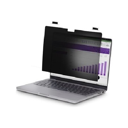 StarTech.com 16-inch MacBook Pro 21/23 Laptop Privacy Screen, Anti-Glare Privacy Filter with 51% Blue Light Reduction, Monitor