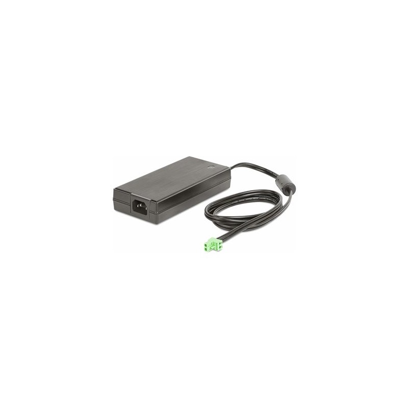 StarTech.com 160W Universal DC Power Adapter (24V/6.6A), 2-Wire Cord and 2/3-Pin Terminal Blocks, 100-240V AC/DC External Power