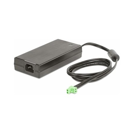 StarTech.com 160W Universal DC Power Adapter (24V/6.6A), 2-Wire Cord and 2/3-Pin Terminal Blocks, 100-240V AC/DC External Power