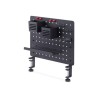 StarTech.com Clamp-On Pegboard with Accessories, 16.5 x 12.5in (42 x 32cm), Steel Pegboard, Desktop Storage Organizer, Desk