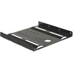 Delock Installation Frame - Bay adaptér pro datový sklad - 3,5" na 2,5" - černá 18205