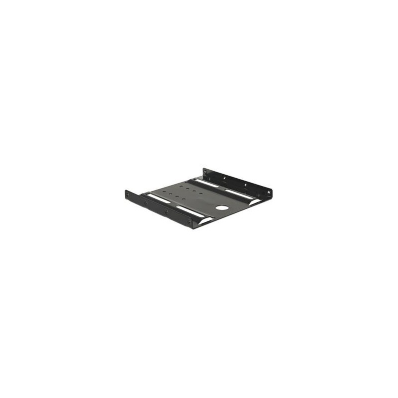 Delock Installation Frame - Bay adaptér pro datový sklad - 3,5" na 2,5" - černá 18205