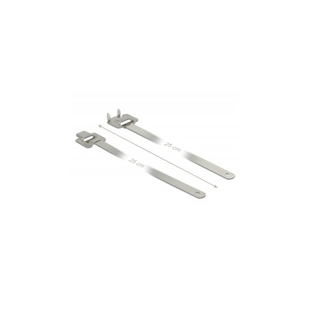 Delock - Kabelová stahovací páska - 25 cm (balení 10)