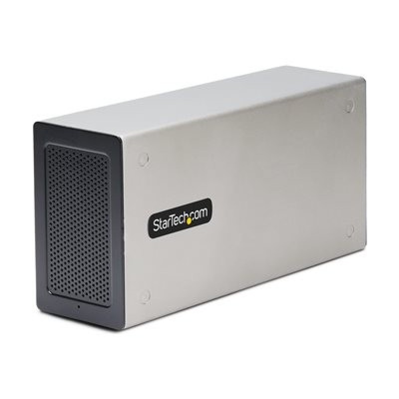 StarTech.com Thunderbolt 3 PCIe Expansion Chassis, Enclosure Box W/Dual PCI-E Slots, External PCIe Slots for