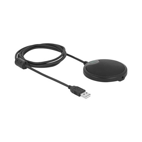 Delock - Mikrofon - USB - černá 20672