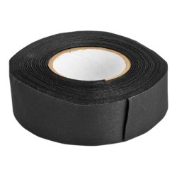Delock - Izolační páska na kabely - hadřík, neroztrhatelný, samolepicí, 25 mm - 25 m - černá