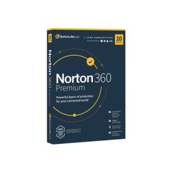 Norton 360 Premium - Pro Tech Data - licence na předplatné (1 rok) - 10 zařízení, cloudové úložiště 75 GB - stažení - ESD