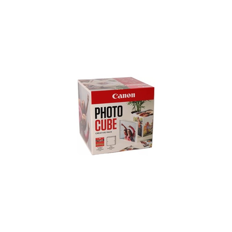 Canon PP-201 - Lesklý - růžová - 130 x 130 mm 40 listy fotografický papír - pro MAXIFY GX3050, GX4050, GX5050, GX5550, GX6550