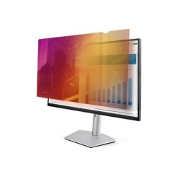 StarTech.com 23.8-inch 16:9 Gold Monitor Privacy Screen, Reversible Filter w/Enhanced Privacy, Blue Light Shield, Computer