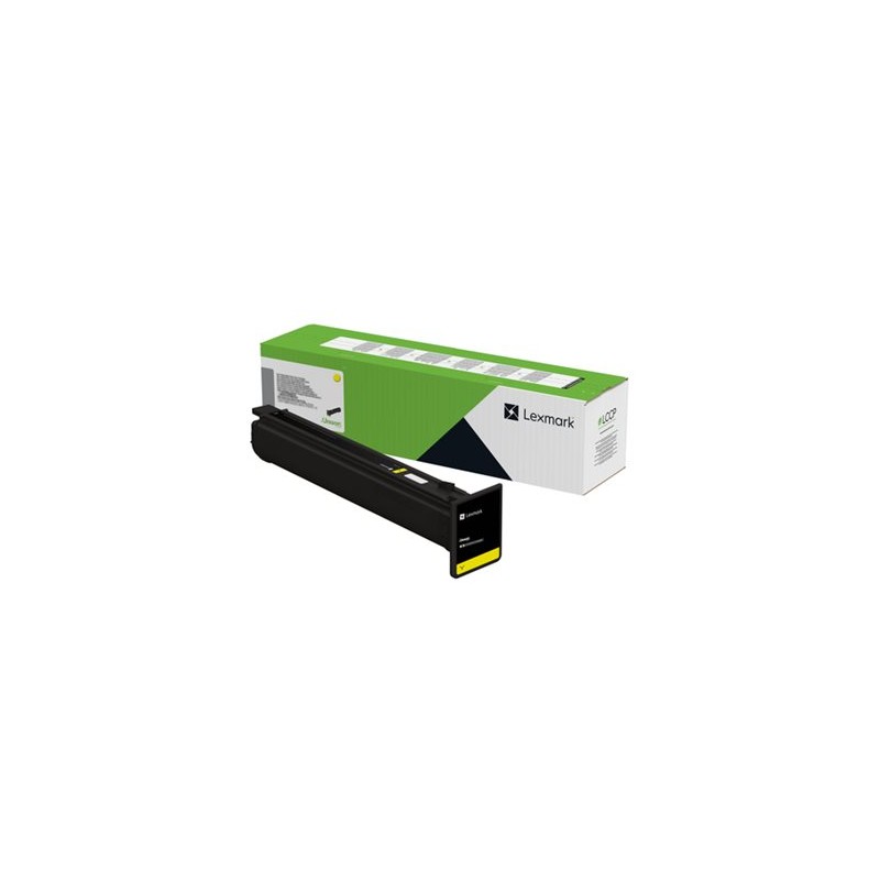 Lexmark - Žlutá - originální - pouzdro - kazeta s barvivem LRP, LCCP - pro Lexmark XC9635, XC9645, XC9655