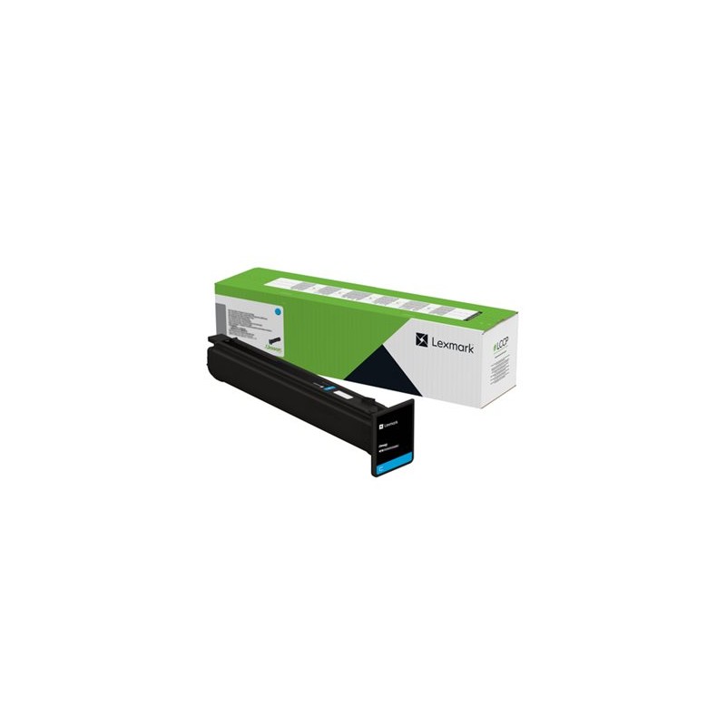 Lexmark - Azurová - originální - pouzdro - kazeta s barvivem LRP, LCCP - pro Lexmark XC9635