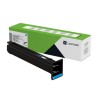Lexmark - Azurová - originální - pouzdro - kazeta s barvivem LRP, LCCP - pro Lexmark XC9635