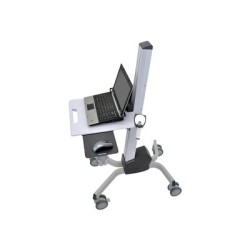 Ergotron Neo-Flex - Vozík - pro notebook / myš / čtečka čárových kódů - vysoce kvalitní plast, hliník, ocel - dva odstíny šedi