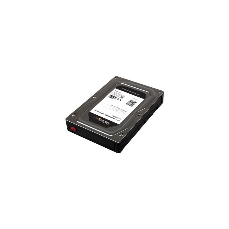 StarTech.com 2.5" to 3.5" SATA HDD/SSD Adapter Enclosure - External Hard Drive Converter with HDD/SSD Height up to 12.5mm