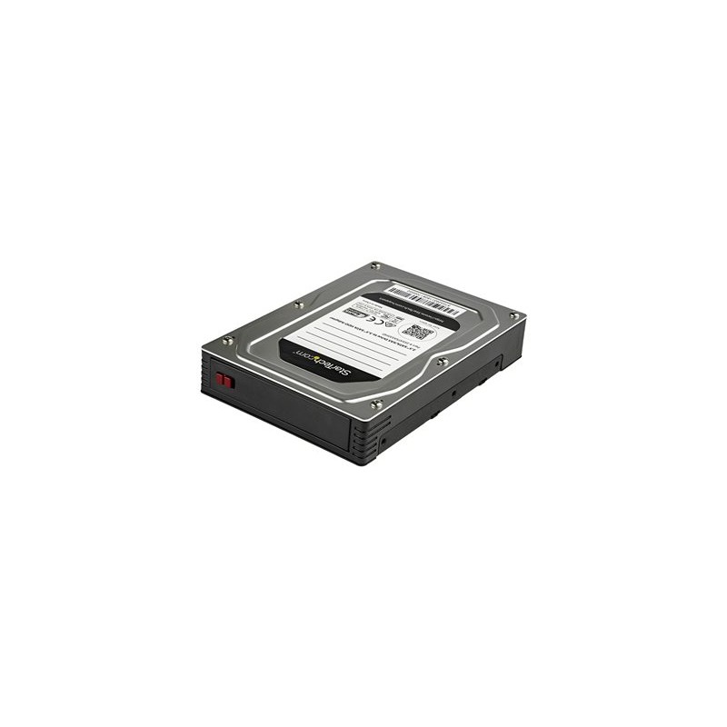 StarTech.com 2.5 to 3.5 Hard Drive Adapter - For SATA and SAS SSDs/HDDs - SSD Enclosure - HDD Enclosure - Internal Hard Drive