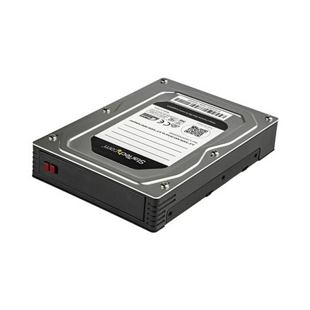 StarTech.com 2.5 to 3.5 Hard Drive Adapter - For SATA and SAS SSDs/HDDs - SSD Enclosure - HDD Enclosure - Internal Hard Drive
