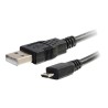 C2G 6.6ft USB to Micro B Cable - USB A to Micro USB Cable - USB 2.0 - M/M - Kabel USB - USB (M) do Micro USB typ B (M) - 2 m