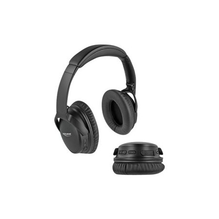 Delock - Sluchátka s mikrofonem - plná velikost - Bluetooth - bezdrátový, kabelové - 3.5 mm jack - černá