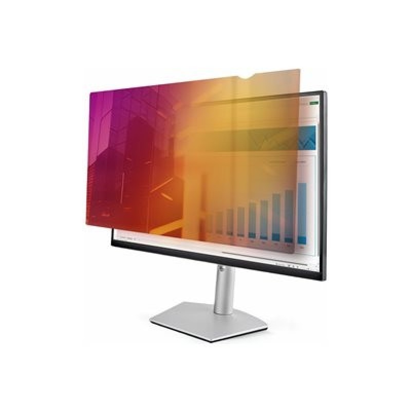 StarTech.com 27-inch 16:9 Gold Monitor Privacy Screen, Reversible Filter w/Enhanced Privacy, Glossy Computer Security Filter