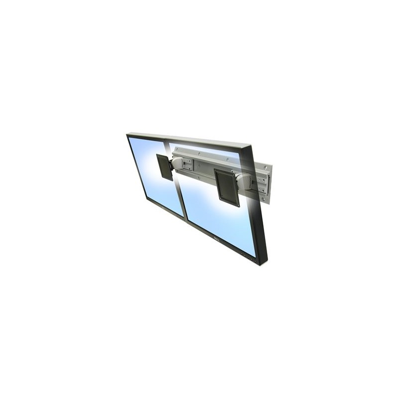 Ergotron Neo-Flex - Montážní sada (2 čepy, nástěnná trasa 26", 2 zadní držáky racku) - nízký profil - pro 2 LCD displeje