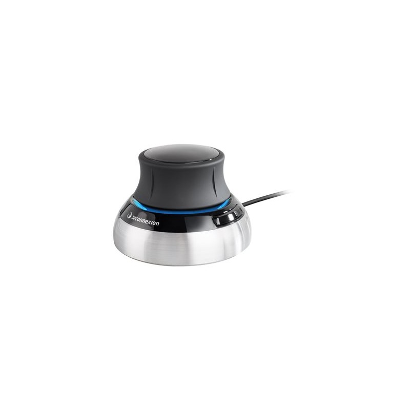 3Dconnexion SpaceMouse Compact - 3D myš - 2 tlačítka - kabelové - USB