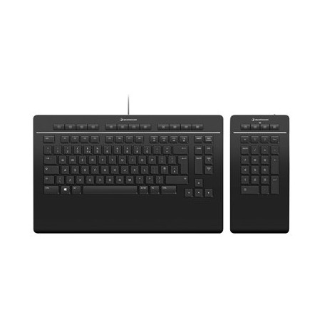 3Dconnexion - Sada klávesnice a numerické podložky - USB - QWERTY - česká