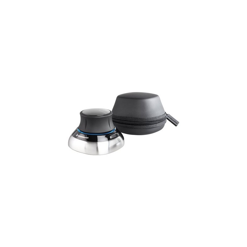 3Dconnexion SpaceMouse Wireless - 3D myš - 2 tlačítka - bezdrátový - Bluetooth, 2.4 GHz