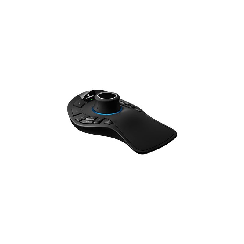 3Dconnexion SpaceMouse Pro Wireless - Bluetooth Edition - 3D myš - ergonomický - 15 tlačítka - bezdrátový - 2.4 GHz, Bluetooth