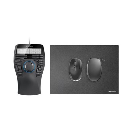 3Dconnexion SpaceMouse Enterprise Kit 2 - 3D myš - ergonomický - pravák a levák - 31 tlačítka - kabelové