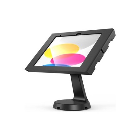 Compulocks Apex - Montážní sada (stojan na stožár, kryt) - pro tablet - uzamykatelný - kovový rám - cerná - cítac, montáž na
