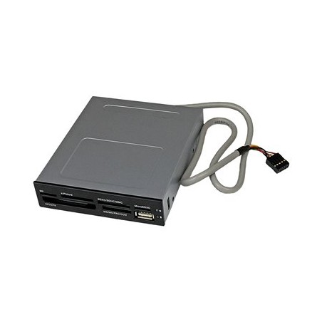 StarTech.com 3.5in Front Bay 22-in-1 USB 2.0 Internal Multi Media Memory Card Reader with Simultaneous Access - CF/SD/MMC/MS/xD