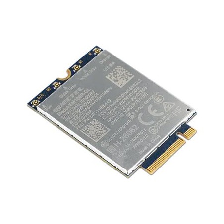 Quectel EM160R-GL - Bezdrátový celulární modem - 4G LTE Advanced - M.2 Card - pro P/N: 21QWS07H00