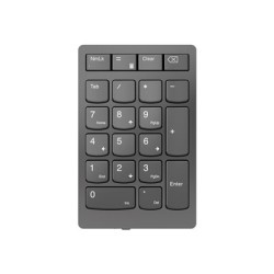 Lenovo Go Wireless Numeric Keypad - Klávesnice - bezdrátový - 2.4 GHz - klávesový spínač: Scissor-Key - bouřkově šedá