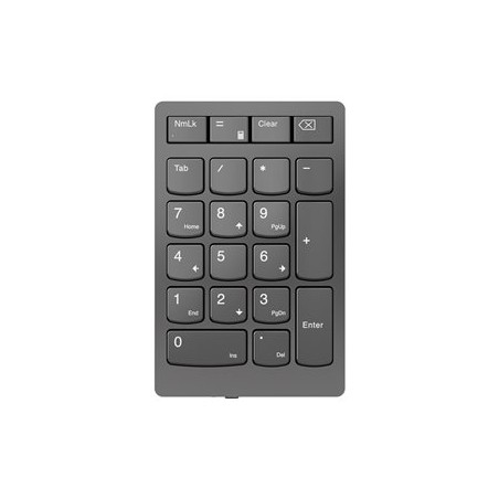 Lenovo Go Wireless Numeric Keypad - Klávesnice - bezdrátový - 2.4 GHz - klávesový spínač: Scissor-Key - bouřkově šedá