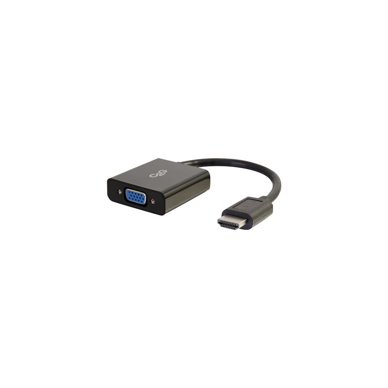 C2G HDMI to VGA Adapter - HDMI to VGA Converter - M/F - Nástroj pro převod videa - HDMI - VGA - černá