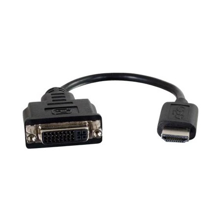 C2G HDMI to DVI-D Adapter - HDMI to Single Link DVI-D Converter - M/F - Nástroj pro převod videa - HDMI - DVI - černá