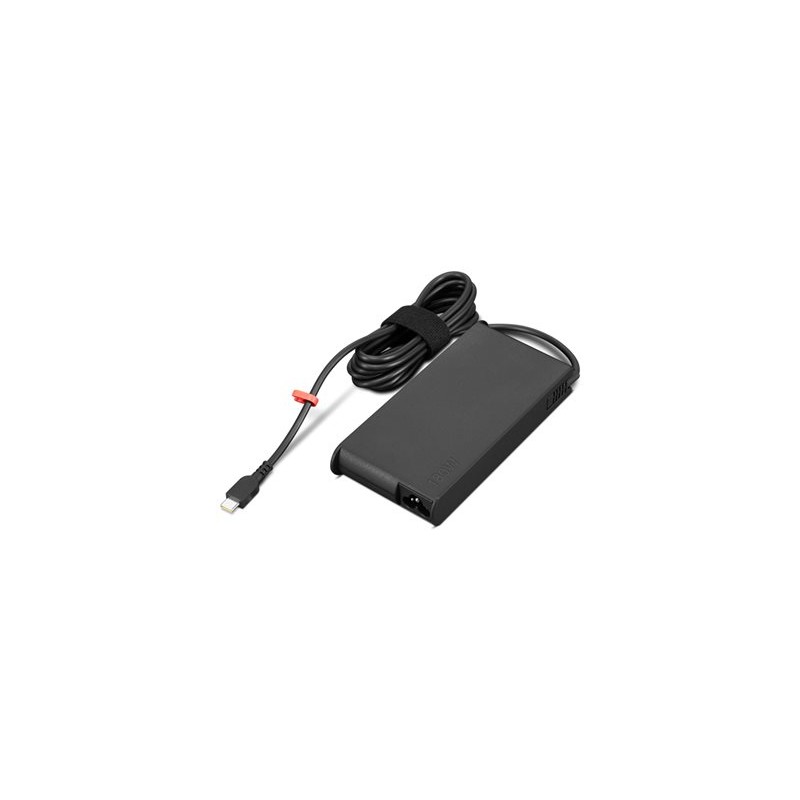 Lenovo ThinkPad Mobile Workstation Slim - Napájecí adaptér USB-C - GaN - AC 100-240 V - 180 Watt - Evropa - černá
