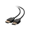 C2G 2ft 4K HDMI Cable - Ultra Flexible Cable with Low Profile Connectors - HDMI kabel - HDMI s piny (male) do HDMI s piny