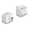 Delock - Sítový adaptér - 20 Watt - 3 A - PD - 2 výstupní konektory (USB typ A, 24 pin USB-C) - bílá
