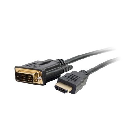 C2G 2m (6ft) HDMI to DVI Cable - HDMI to DVI-D Adapter Cable - 1080p - M/M - Kabel adaptéru - DVI-D s piny (male) do HDMI s