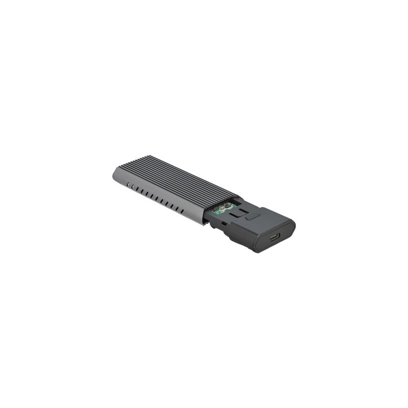 Delock External USB Type-C Combo Enclosure for M.2 NVMe PCIe or SATA SSD - Kryt úložiště - M.2 - M.2 NVMe Card / SATA 10Gb/s