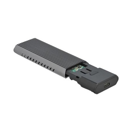 Delock External USB Type-C Combo Enclosure for M.2 NVMe PCIe or SATA SSD - Kryt úložiště - M.2 - M.2 NVMe Card / SATA 10Gb/s