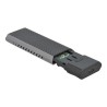 Delock External USB Type-C Combo Enclosure for M.2 NVMe PCIe or SATA SSD - Kryt úložiště - M.2 - M.2 NVMe Card / SATA 10Gb/s