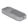 Delock - Kryt úložište - 40 Gbps, bez nástroju - M.2 - M.2 NVMe Card / PCIe (NVMe) - USB-C - šedá